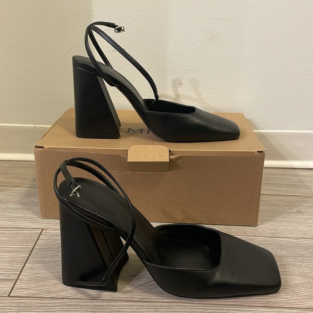 Mango Block heel shoe